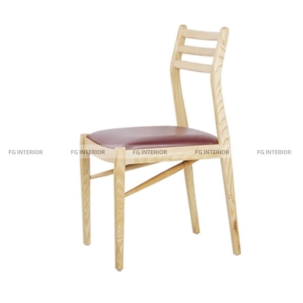 Ghế gỗ cafe đệm SURY