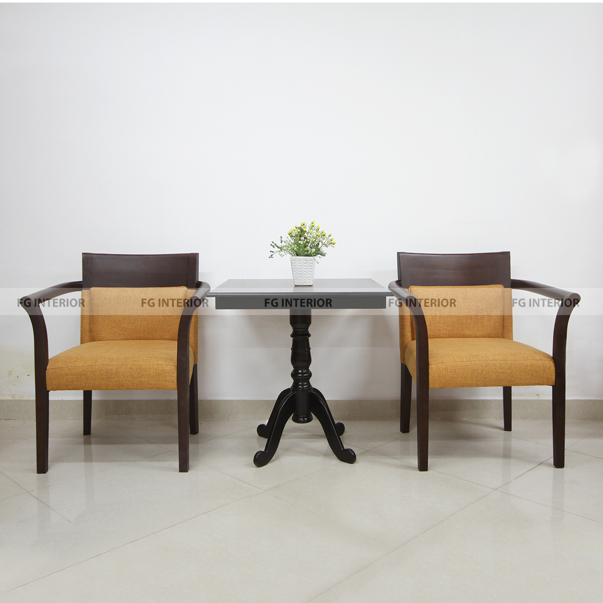 Ghế gỗ cafe có tay HAND